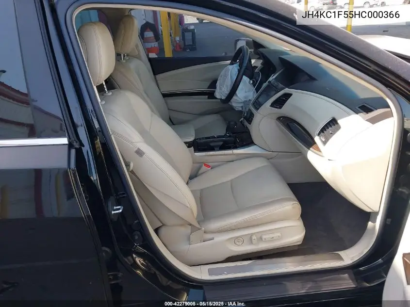 2017 Acura Rlx Technology Pkg VIN: JH4KC1F55HC000366 Lot: 42279005