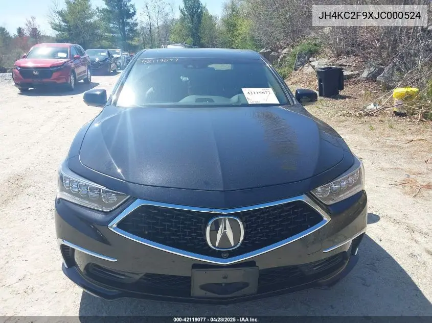 2018 Acura Rlx Sport Hybrid Advance Package VIN: JH4KC2F9XJC000524 Lot: 42119077