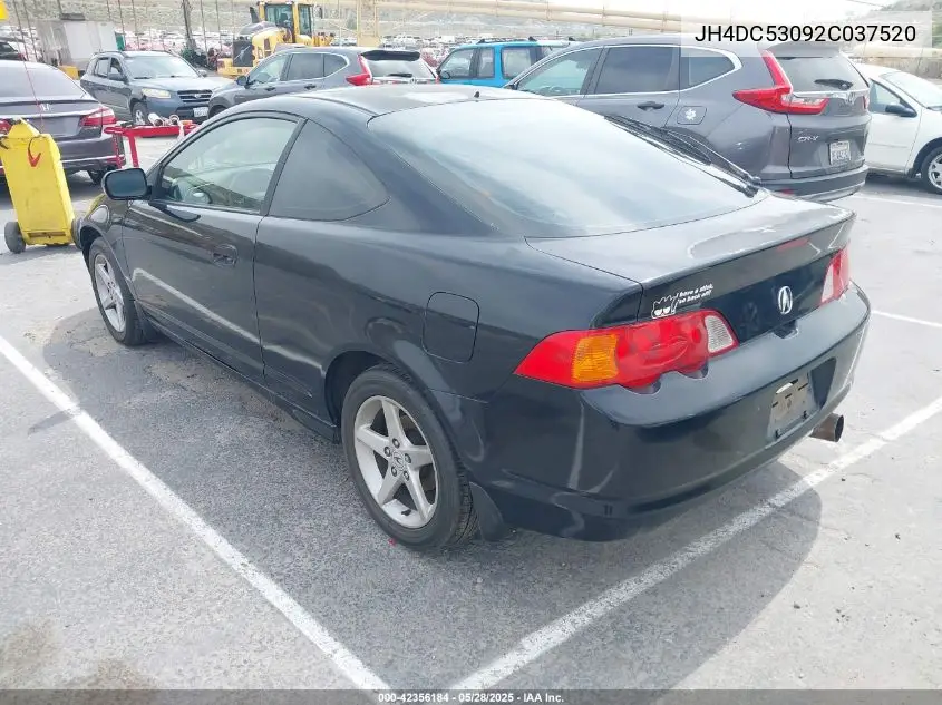 2002 Acura Rsx Type S VIN: JH4DC53092C037520 Lot: 42356184