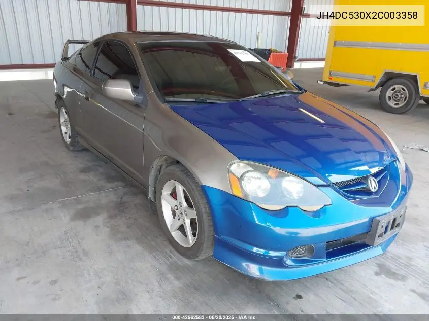 2002 Acura Rsx Type S VIN: JH4DC530X2C003358 Lot: 42562583