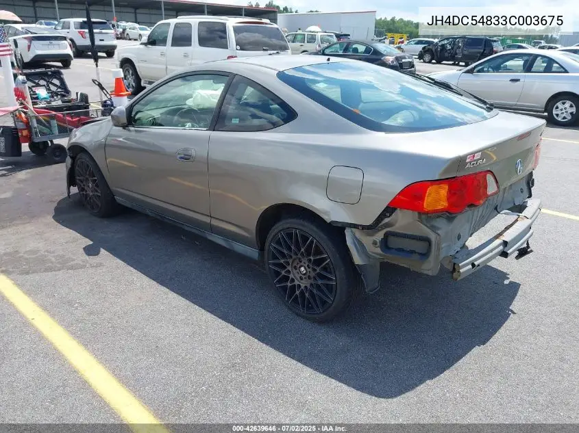 jh4dc54833c003675 JH4DC54833C003675 2003 Acura Rsx