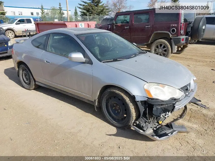 2004 Acura Rsx VIN: JH4DC53804S801009 Lot: 30061803