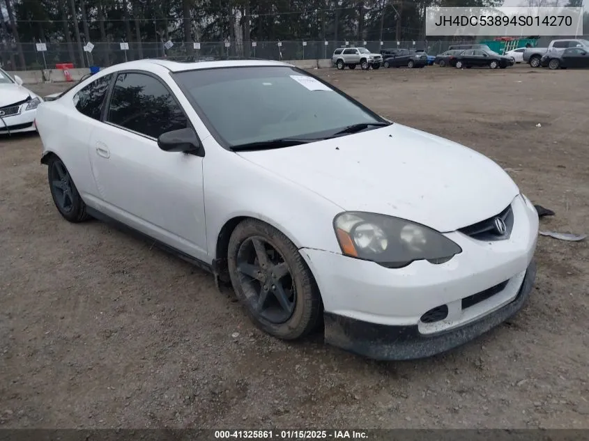 2004 Acura Rsx VIN: JH4DC53894S014270 Lot: 41325861
