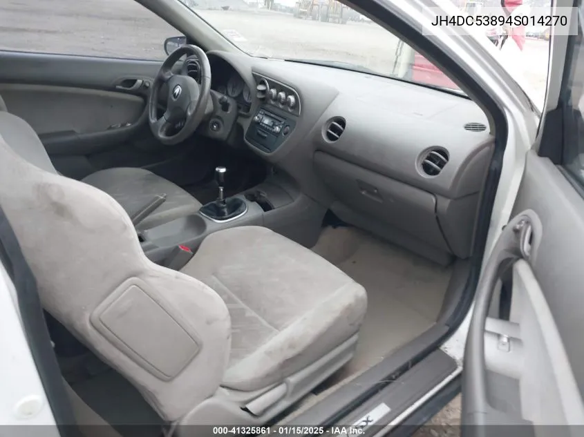 2004 Acura Rsx VIN: JH4DC53894S014270 Lot: 41325861