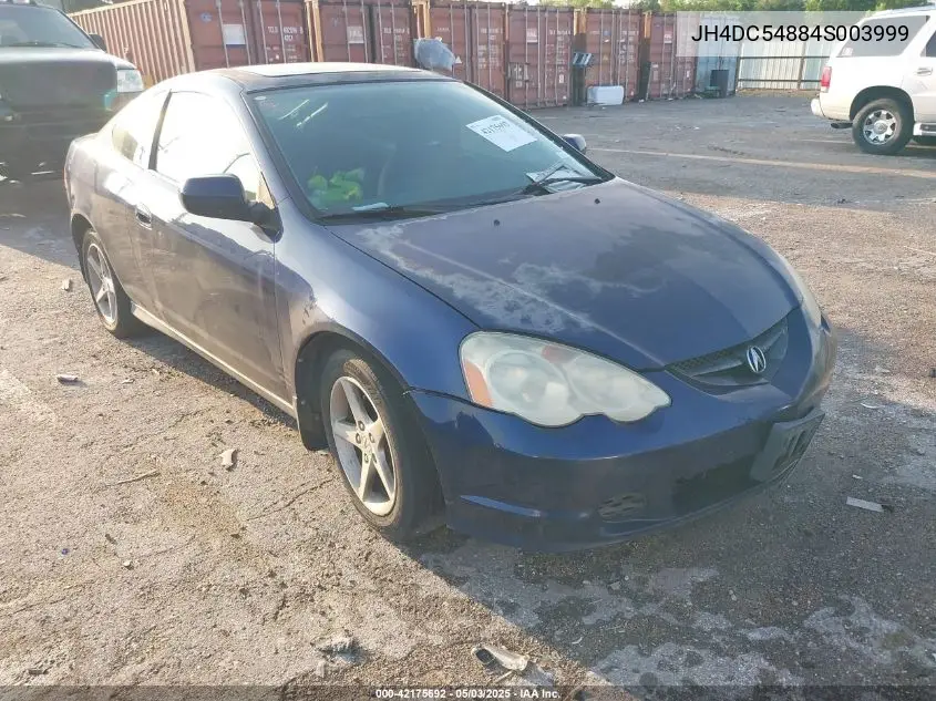 2004 Acura Rsx VIN: JH4DC54884S003999 Lot: 42175692