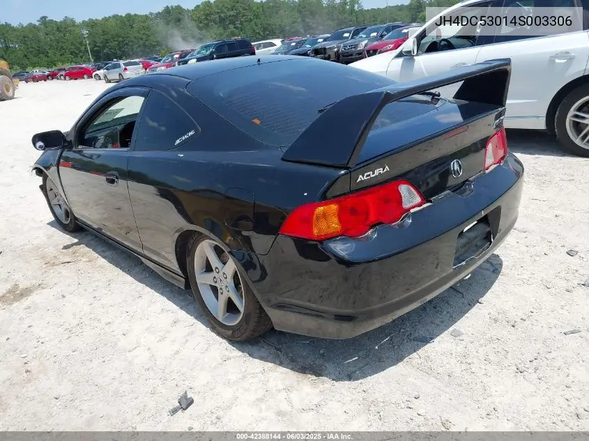 2004 Acura Rsx Type S VIN: JH4DC53014S003306 Lot: 42388144