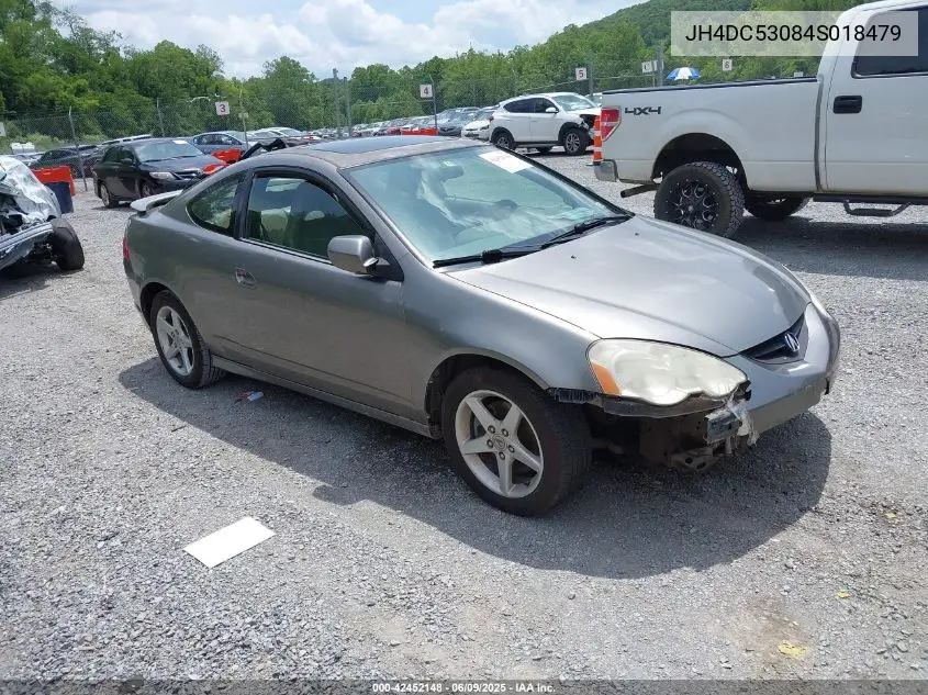 2004 Acura Rsx Type S VIN: JH4DC53084S018479 Lot: 42452148