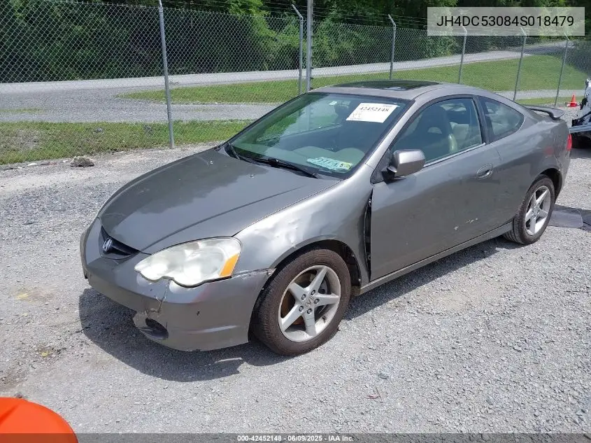 2004 Acura Rsx Type S VIN: JH4DC53084S018479 Lot: 42452148