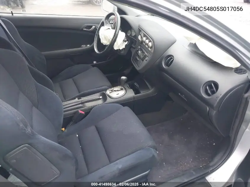 2005 Acura Rsx VIN: JH4DC54805S017056 Lot: 41498634