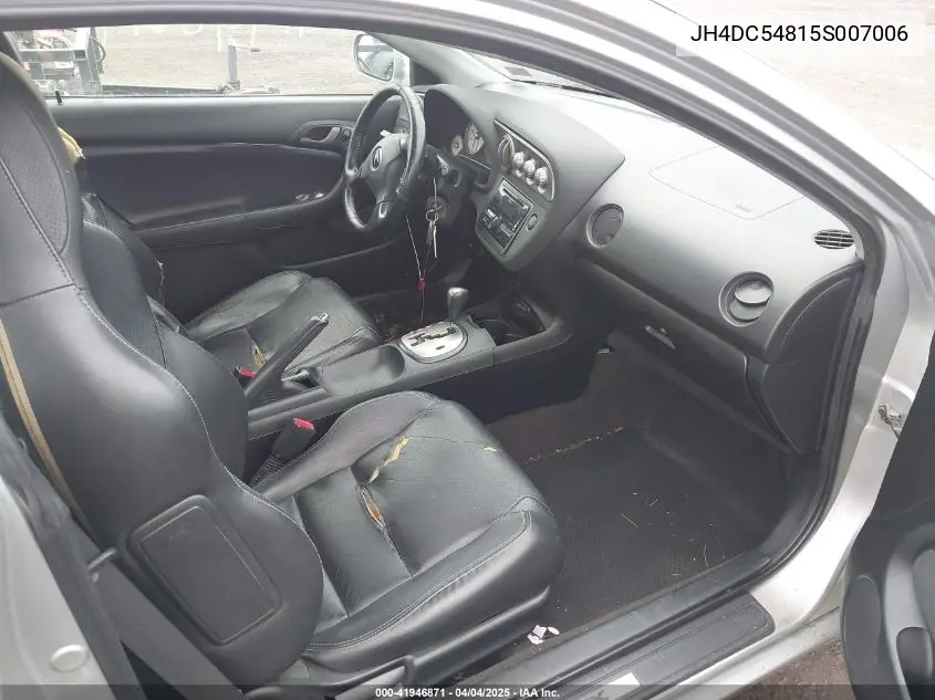 2005 Acura Rsx VIN: JH4DC54815S007006 Lot: 41946871