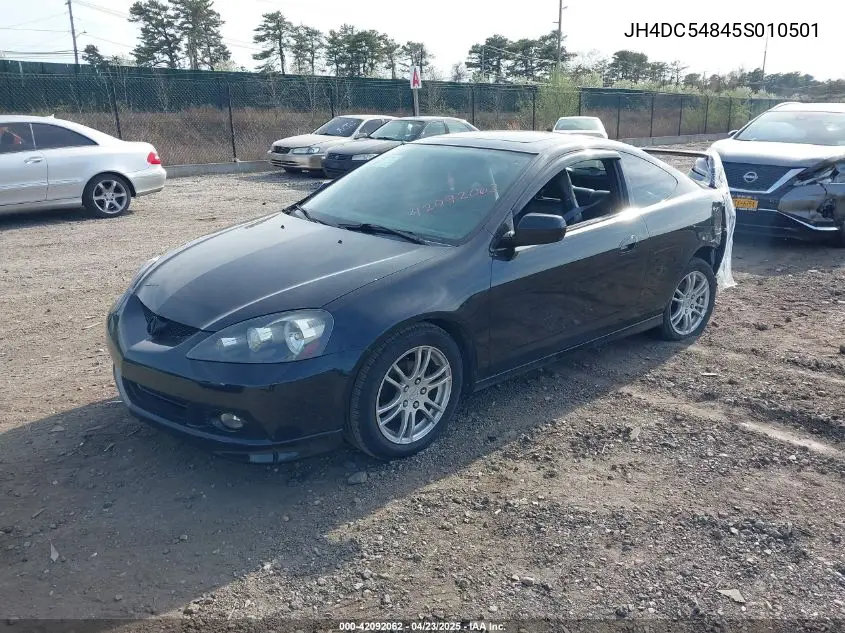2005 Acura Rsx VIN: JH4DC54845S010501 Lot: 42092062