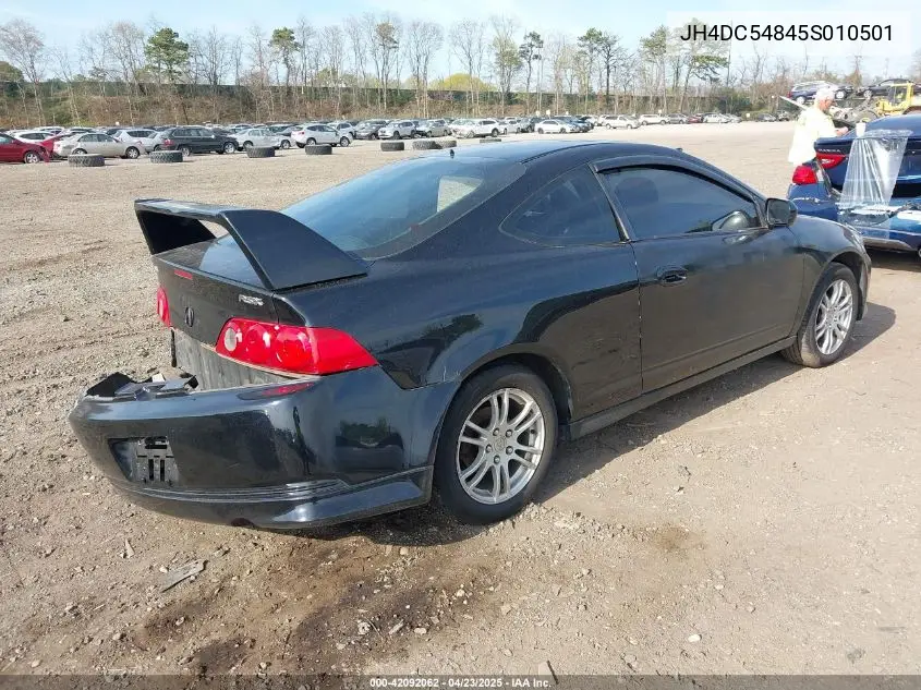 2005 Acura Rsx VIN: JH4DC54845S010501 Lot: 42092062