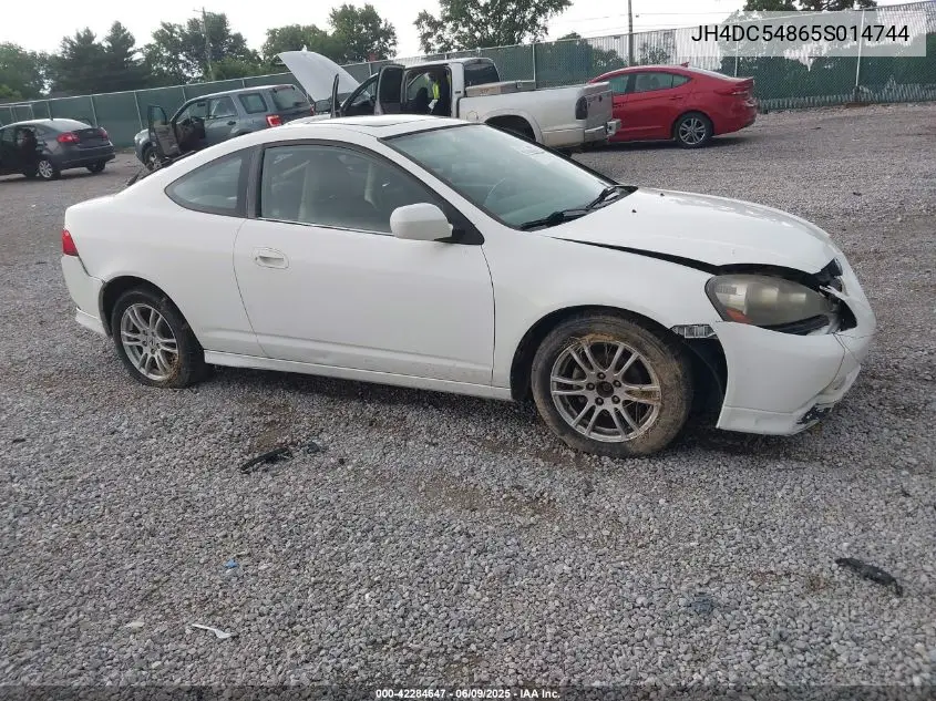 2005 Acura Rsx VIN: JH4DC54865S014744 Lot: 42284647