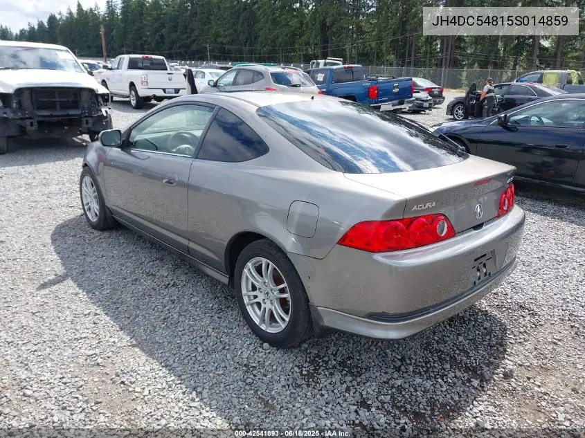 2005 Acura Rsx VIN: JH4DC54815S014859 Lot: 42541893