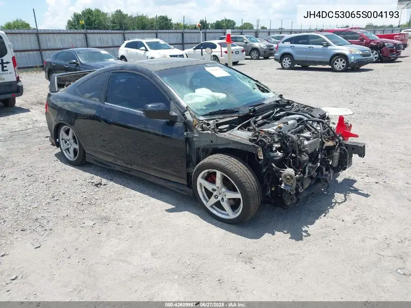 2005 Acura Rsx Type S VIN: JH4DC53065S004193 Lot: 42609987