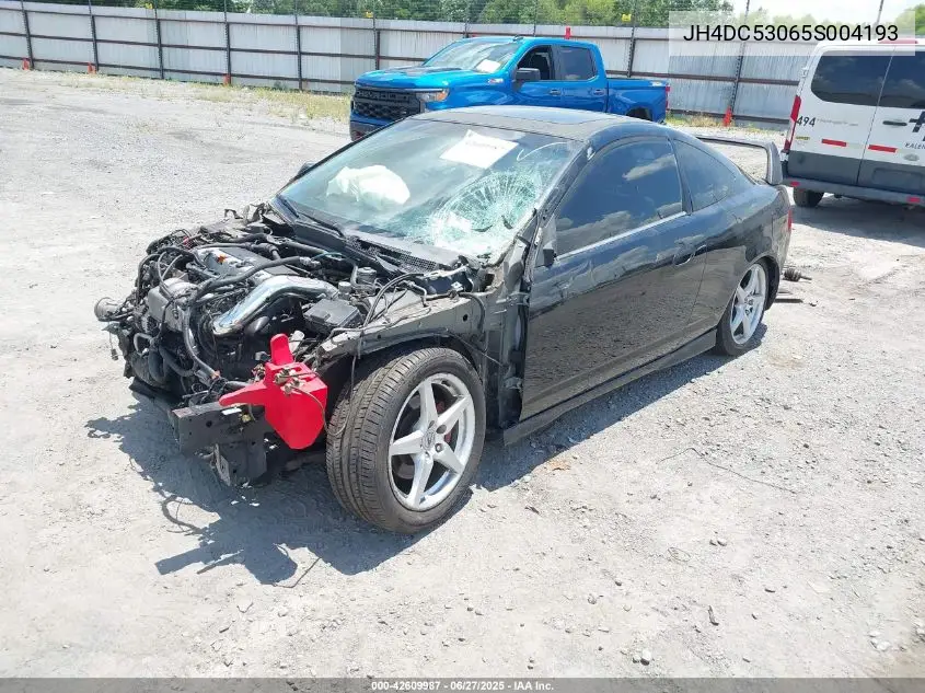 2005 Acura Rsx Type S VIN: JH4DC53065S004193 Lot: 42609987