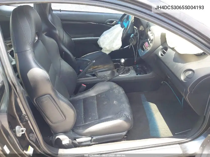 2005 Acura Rsx Type S VIN: JH4DC53065S004193 Lot: 42609987