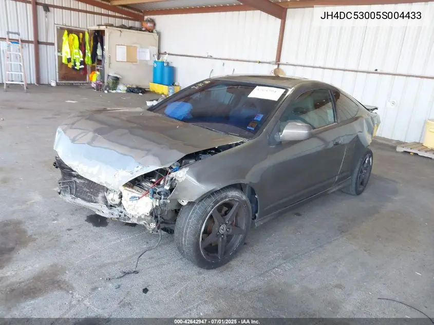 2005 Acura Rsx Type S VIN: JH4DC53005S004433 Lot: 42642947
