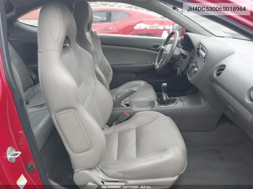 2006 Acura Rsx Type S VIN: JH4DC53006S018964 Lot: 42066963