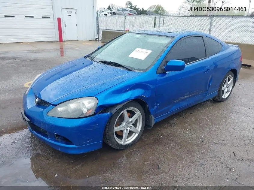 2006 Acura Rsx Type S VIN: JH4DC53096S014461 Lot: 42127629