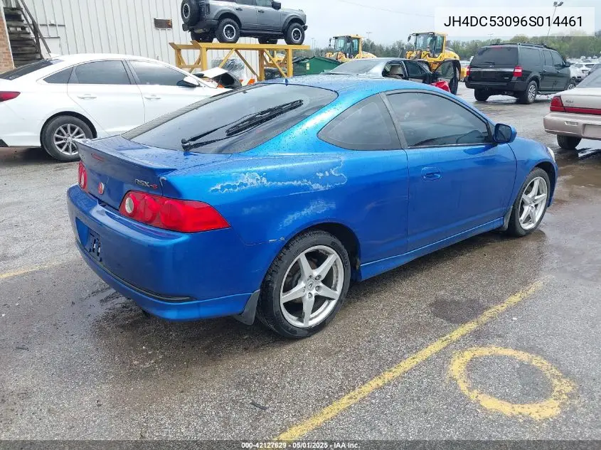 2006 Acura Rsx Type S VIN: JH4DC53096S014461 Lot: 42127629