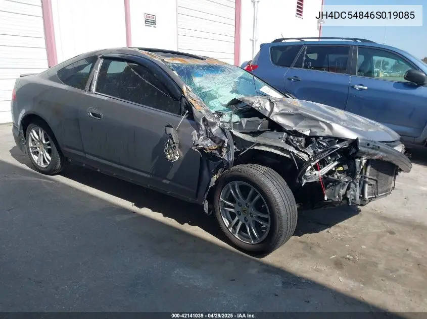 2006 Acura Rsx VIN: JH4DC54846S019085 Lot: 42141039