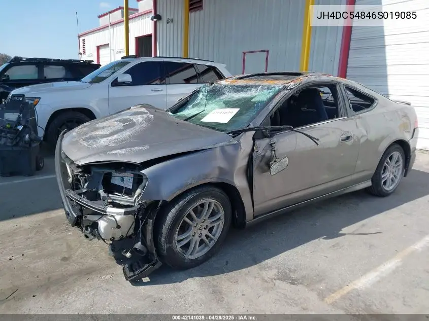 2006 Acura Rsx VIN: JH4DC54846S019085 Lot: 42141039