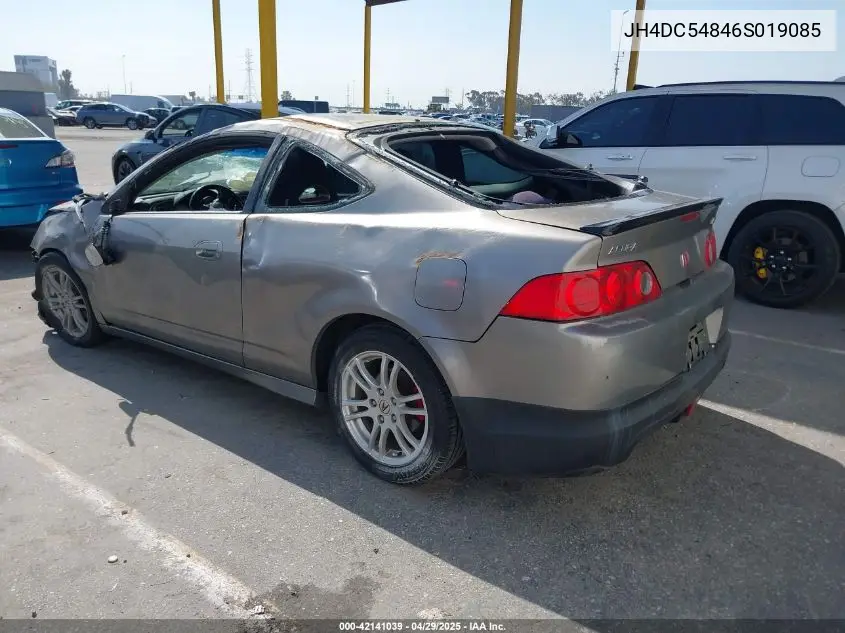 2006 Acura Rsx VIN: JH4DC54846S019085 Lot: 42141039