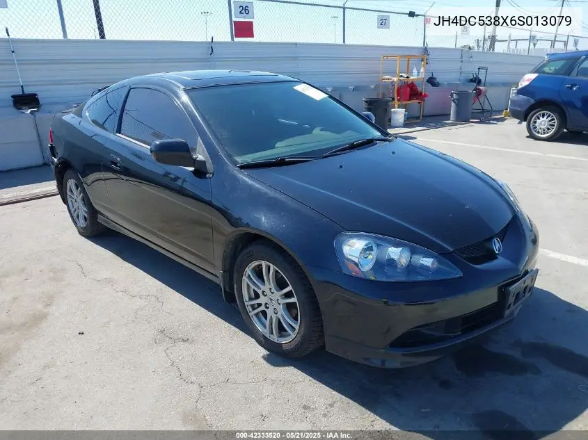 2006 Acura Rsx VIN: JH4DC538X6S013079 Lot: 42333520