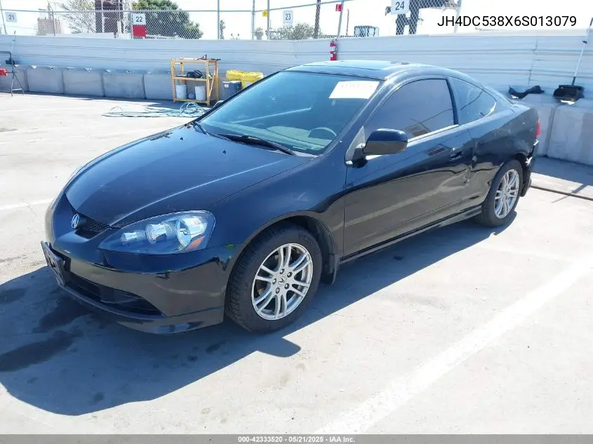 2006 Acura Rsx VIN: JH4DC538X6S013079 Lot: 42333520