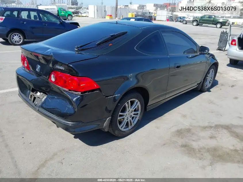 2006 Acura Rsx VIN: JH4DC538X6S013079 Lot: 42333520
