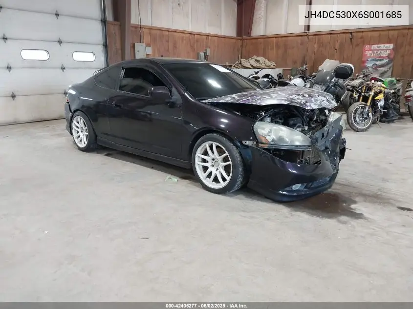 2006 Acura Rsx Type S VIN: JH4DC530X6S001685 Lot: 42405277