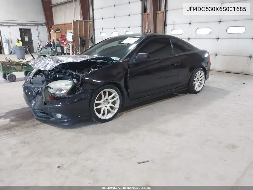 2006 Acura Rsx Type S VIN: JH4DC530X6S001685 Lot: 42405277