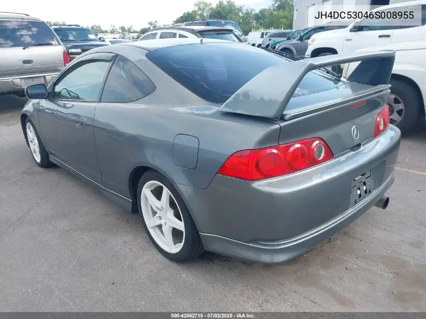 2006 Acura Rsx Type S VIN: JH4DC53046S008955 Lot: 42562715