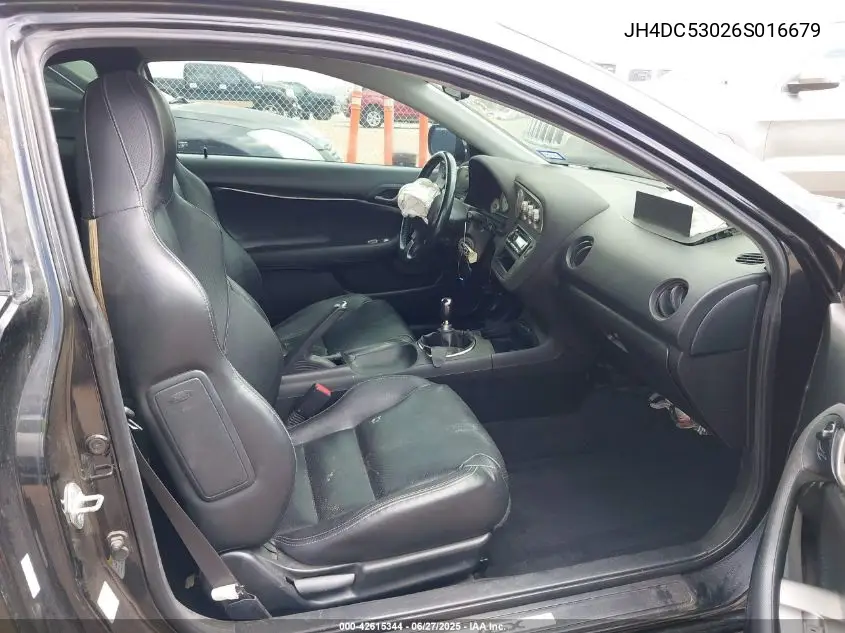 2006 Acura Rsx Type S VIN: JH4DC53026S016679 Lot: 42615344