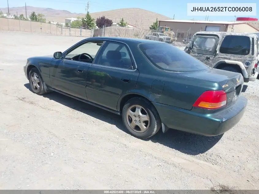 1996 Acura 2.5Tl VIN: JH4UA2652TC006008 Lot: 42531480