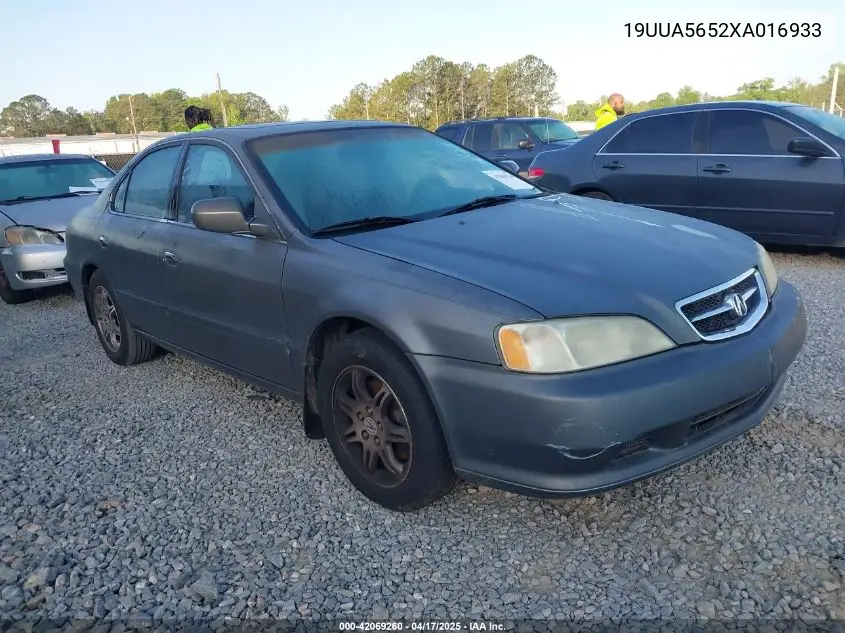 1999 Acura Tl 3.2 VIN: 19UUA5652XA016933 Lot: 42069260