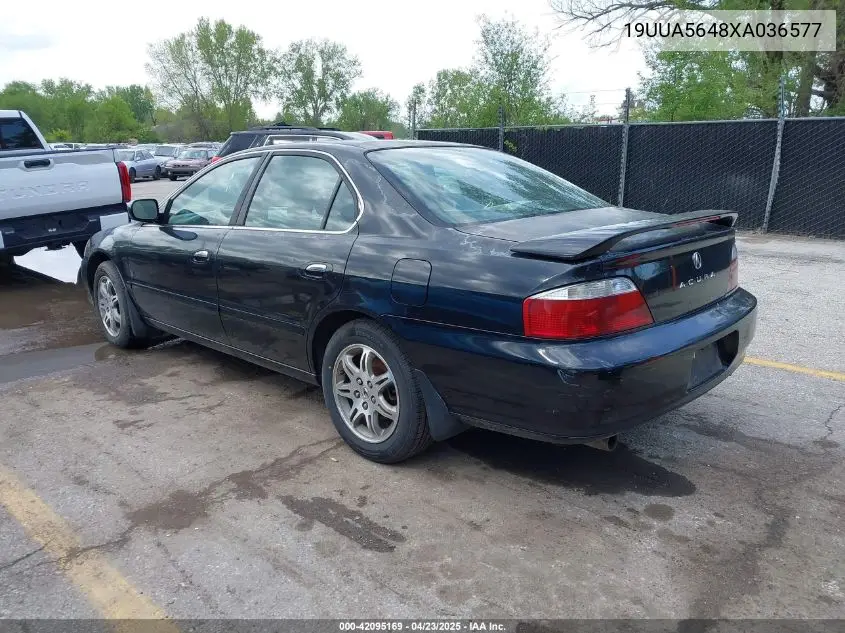 1999 Acura Tl 3.2 VIN: 19UUA5648XA036577 Lot: 42095169