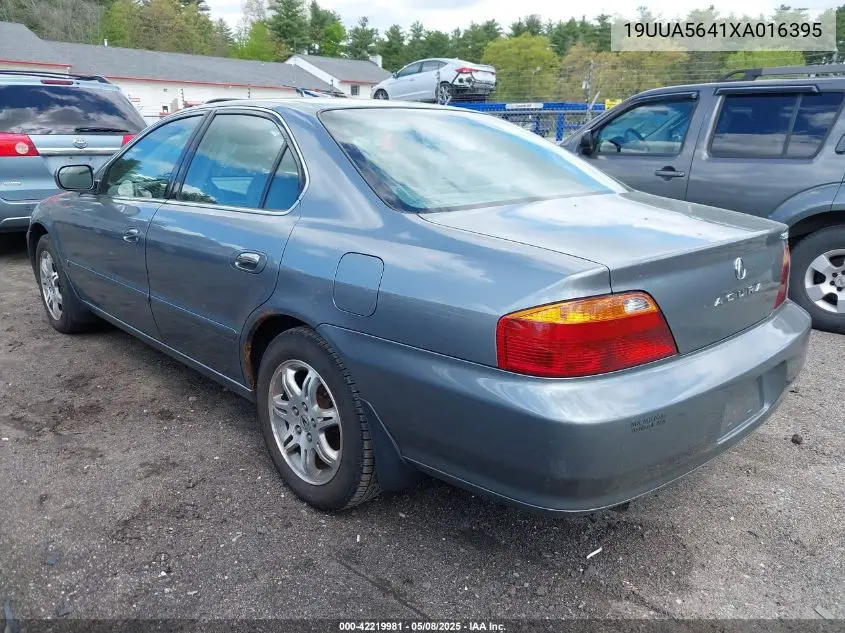 1999 Acura Tl 3.2 VIN: 19UUA5641XA016395 Lot: 42219981