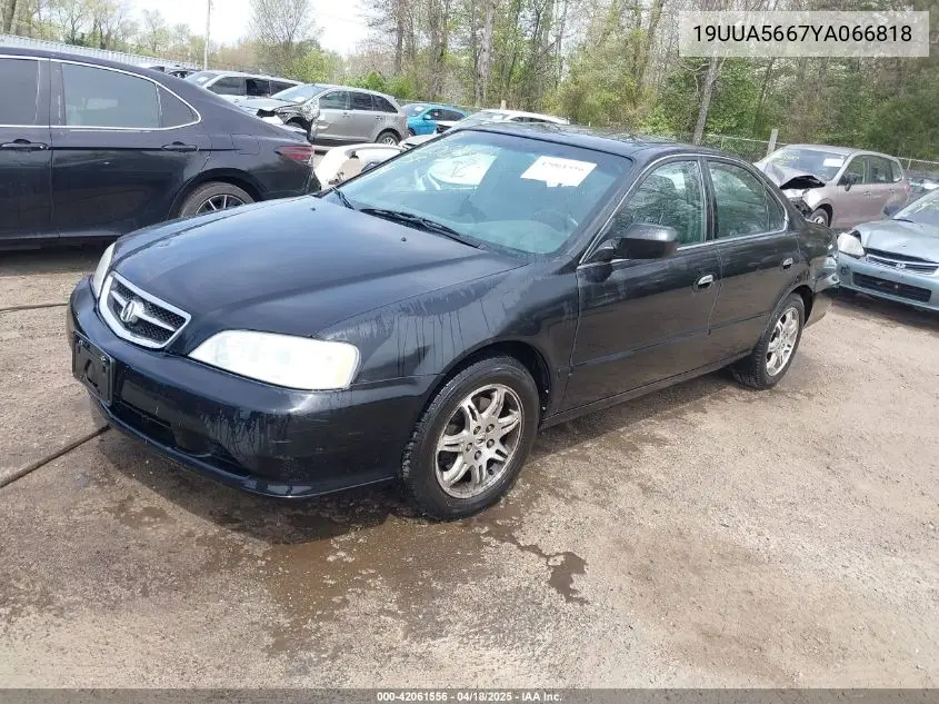 2000 Acura Tl 3.2 VIN: 19UUA5667YA066818 Lot: 42061556