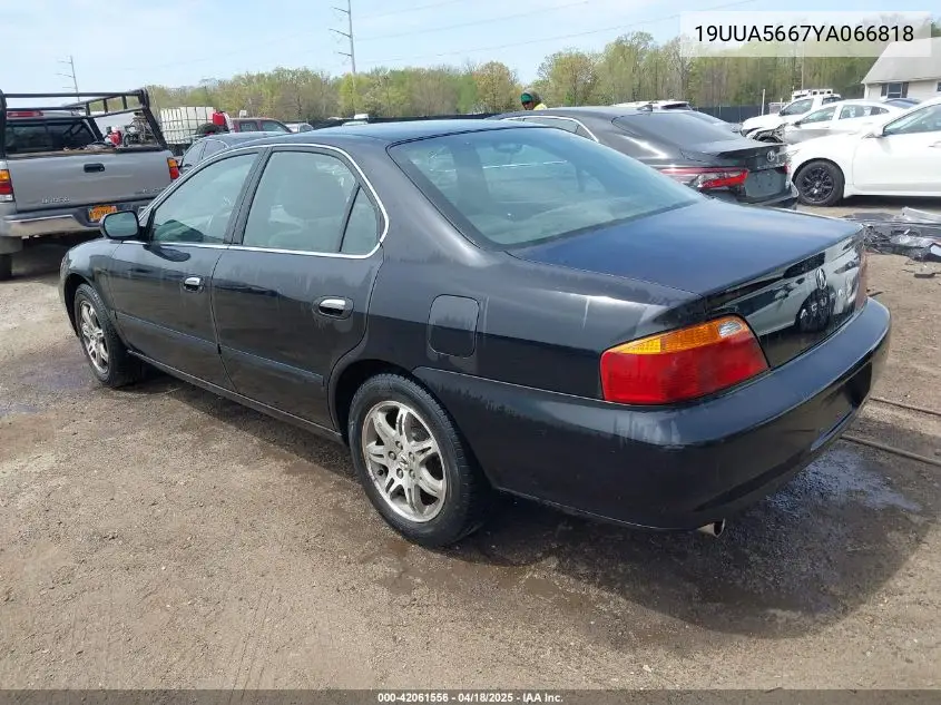 2000 Acura Tl 3.2 VIN: 19UUA5667YA066818 Lot: 42061556