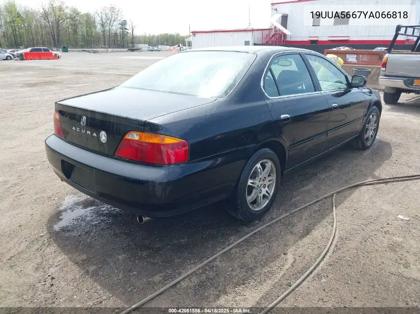 2000 Acura Tl 3.2 VIN: 19UUA5667YA066818 Lot: 42061556