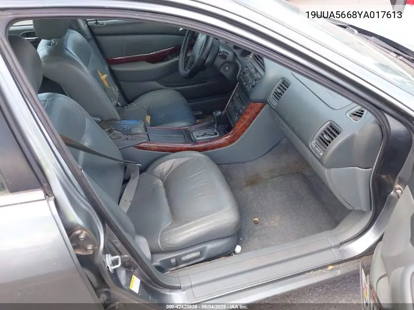 2000 Acura Tl 3.2 VIN: 19UUA5668YA017613 Lot: 42420838