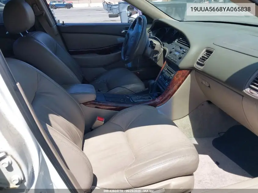 2000 Acura Tl 3.2 VIN: 19UUA5668YA065838 Lot: 42605778