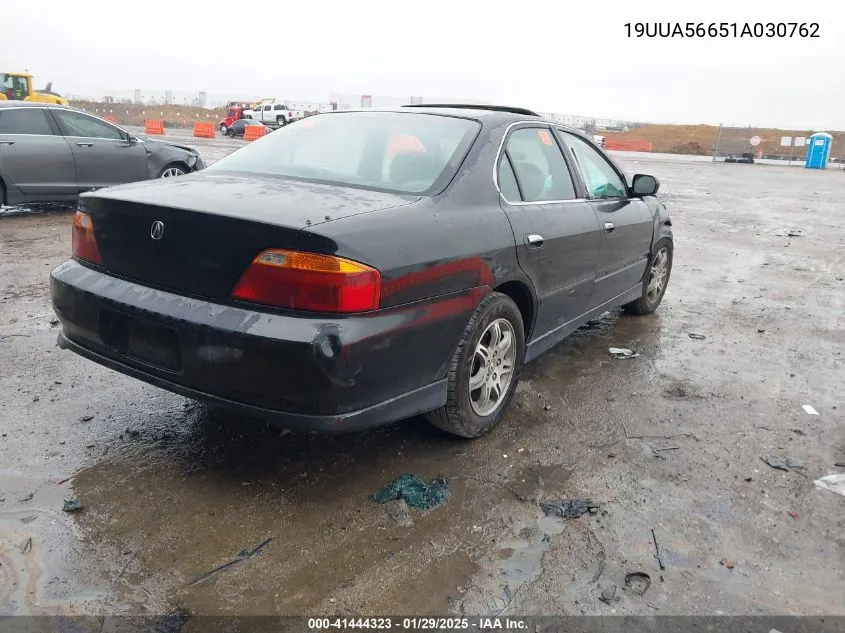 2001 Acura Tl 3.2 VIN: 19UUA56651A030762 Lot: 41444323