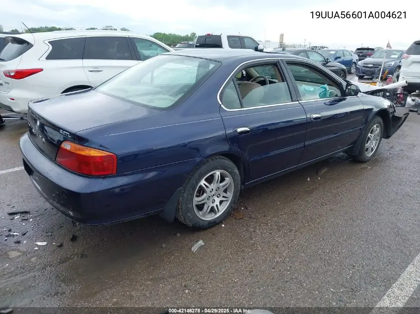 2001 Acura Tl 3.2 VIN: 19UUA56601A004621 Lot: 42146278
