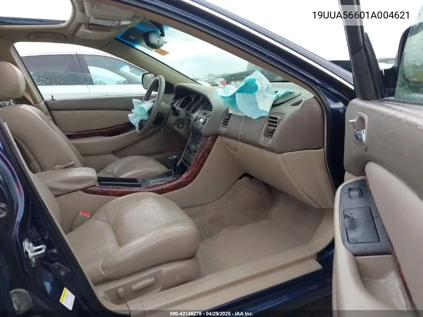 2001 Acura Tl 3.2 VIN: 19UUA56601A004621 Lot: 42146278
