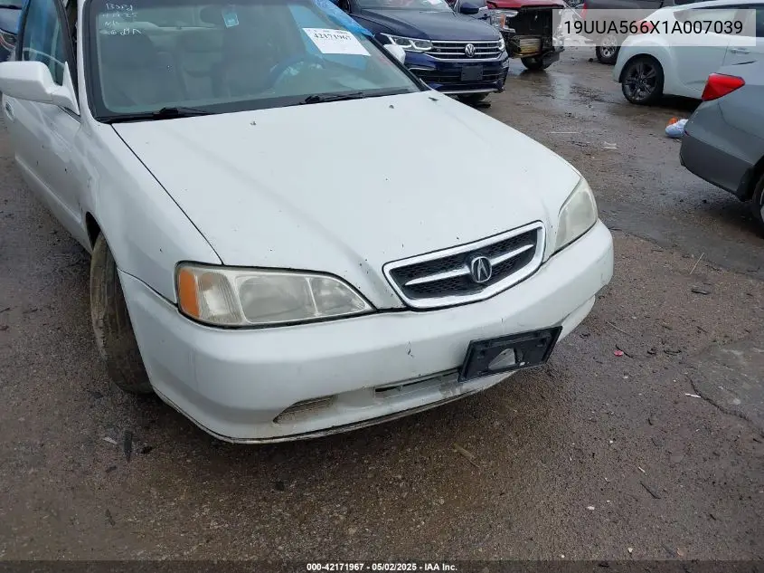 2001 Acura Tl 3.2 VIN: 19UUA566X1A007039 Lot: 42171967