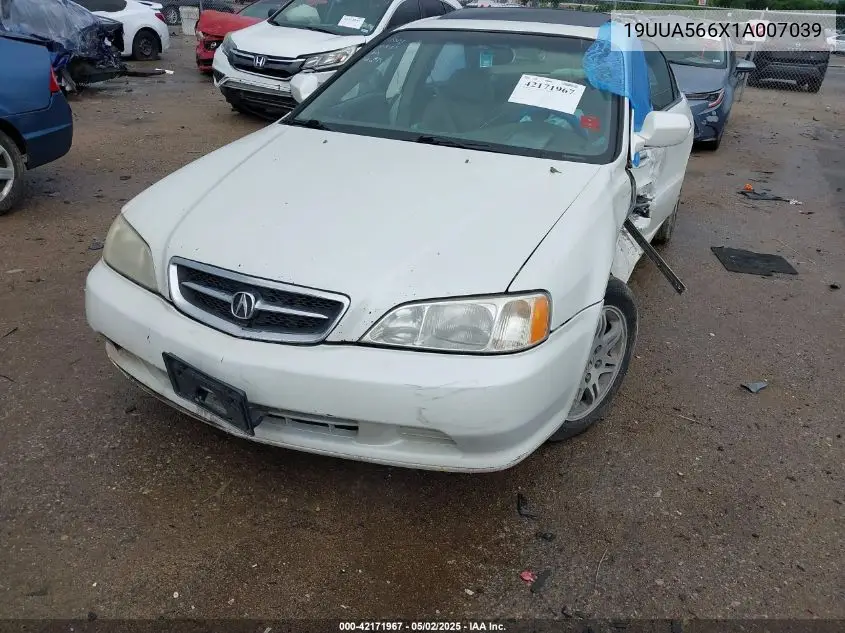 2001 Acura Tl 3.2 VIN: 19UUA566X1A007039 Lot: 42171967