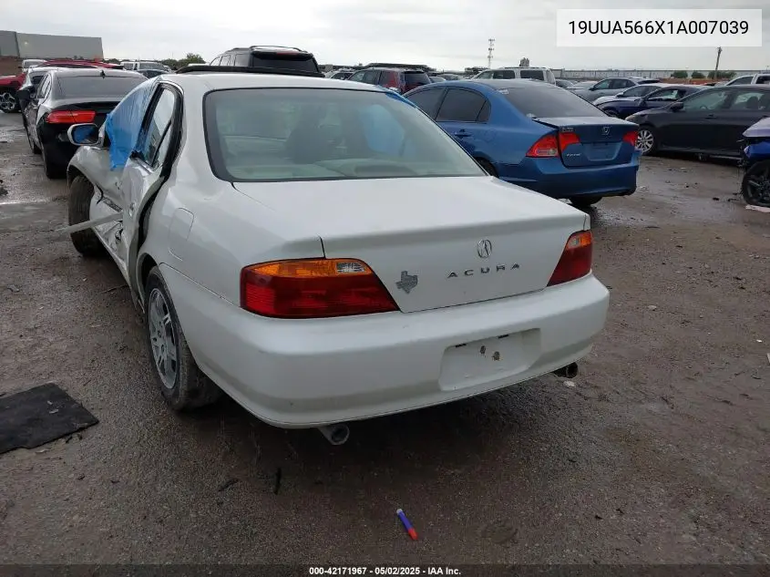 2001 Acura Tl 3.2 VIN: 19UUA566X1A007039 Lot: 42171967